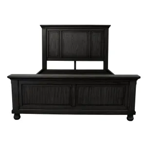 BT Pasadena King & Queen Beds-Aged Black & Grey Sonoma thumbnail 3