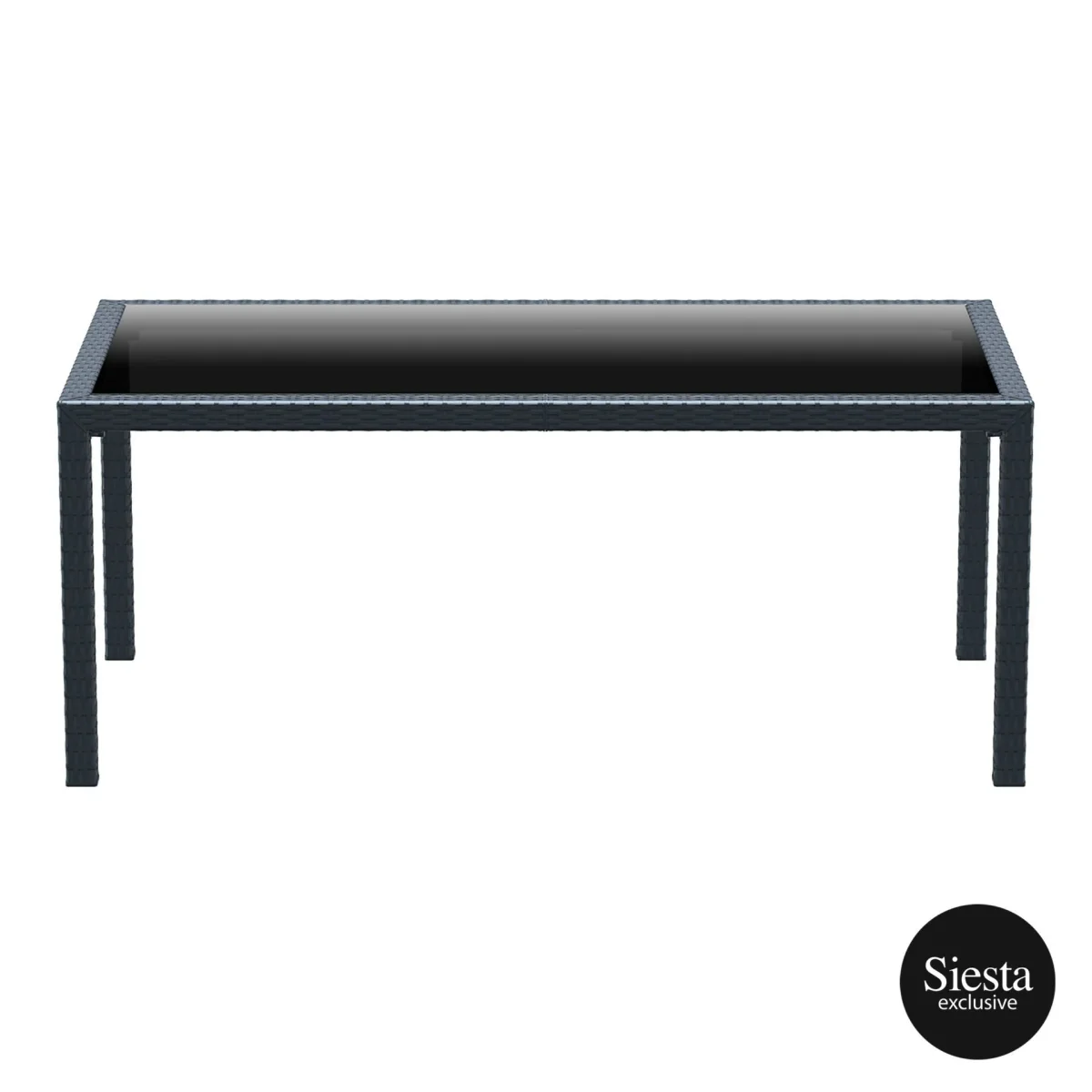 FL Tahiti Hospitality Rectangular Outdoor Dining Table