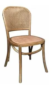 MF Bahamas Dining Chair in Rattan Seat & Backrest thumbnail 1