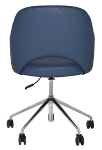 EZ ARM CHAIR ALBURY CASTOR V2 POLISHED ALUM thumbnail 9