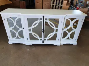 DA Keats 4 Door Sideboard White thumbnail 6