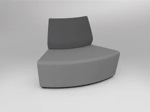OL Motion Loop Curved 60° Reception Area Lounge Inner Backrest thumbnail 1