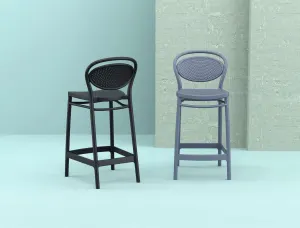 FL Marcel Hospitality Outdoor Bar Stool thumbnail 1