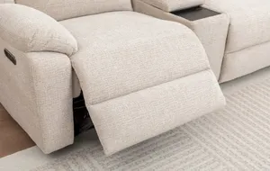 VI Dream Fabric Upholstered 5 Seater Electric Recliner Modular Corner Lounge thumbnail 5