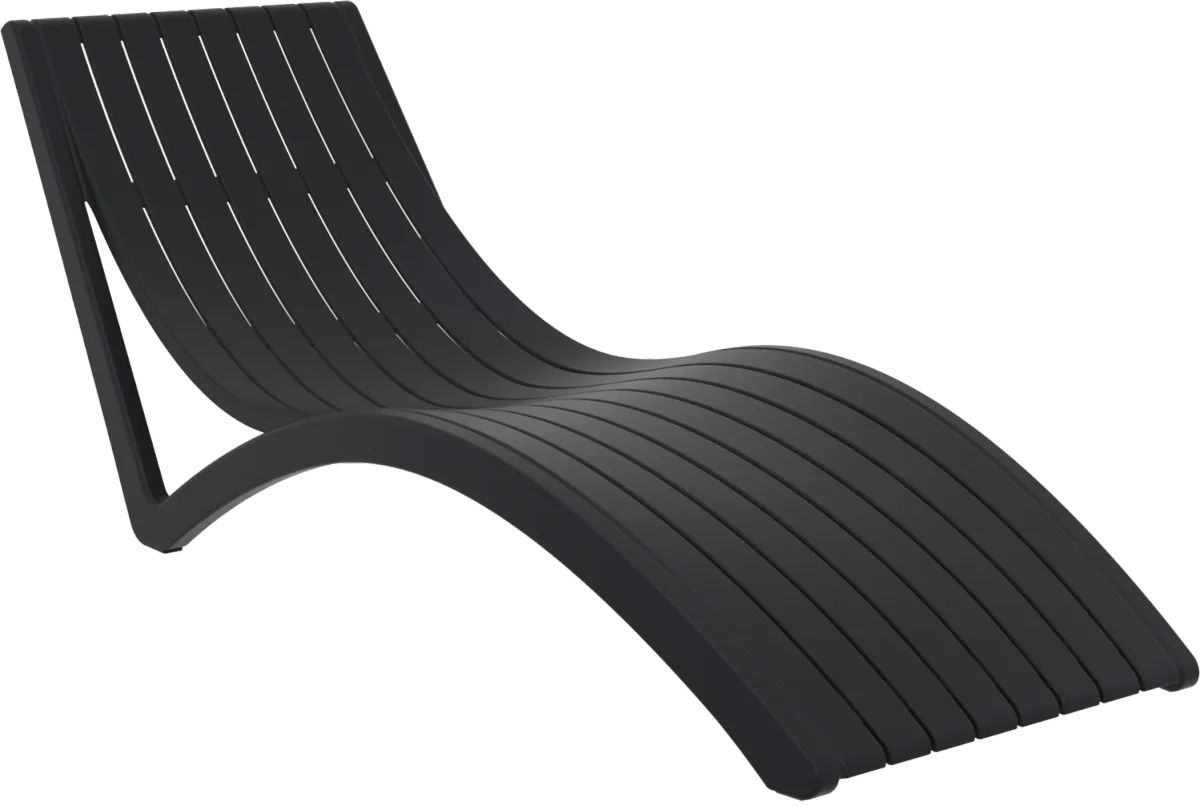 FL Slim 2 Poolside Sunlounger & Ocean Side Table Package
