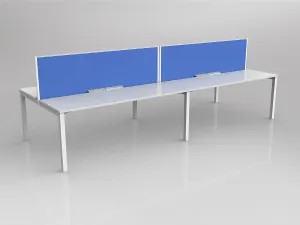 OL Axis 4 User Double Sided Workstation with Screen - Breathe Fabric thumbnail 17