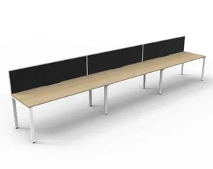 RL Infinity Profile Leg Single Sided Workstation with SHUSH30 Screen thumbnail 11