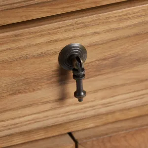 SH Lexi Solid Timber 2 Door 1 Drawer Bedside Table - Elm thumbnail 3