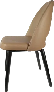 FL Semifreddo Vinyl Upholstered Timber Legs Hospitality Chair thumbnail 8