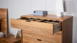 VI Galway Solid Timber 5 Drawer Tallboy thumbnail 3