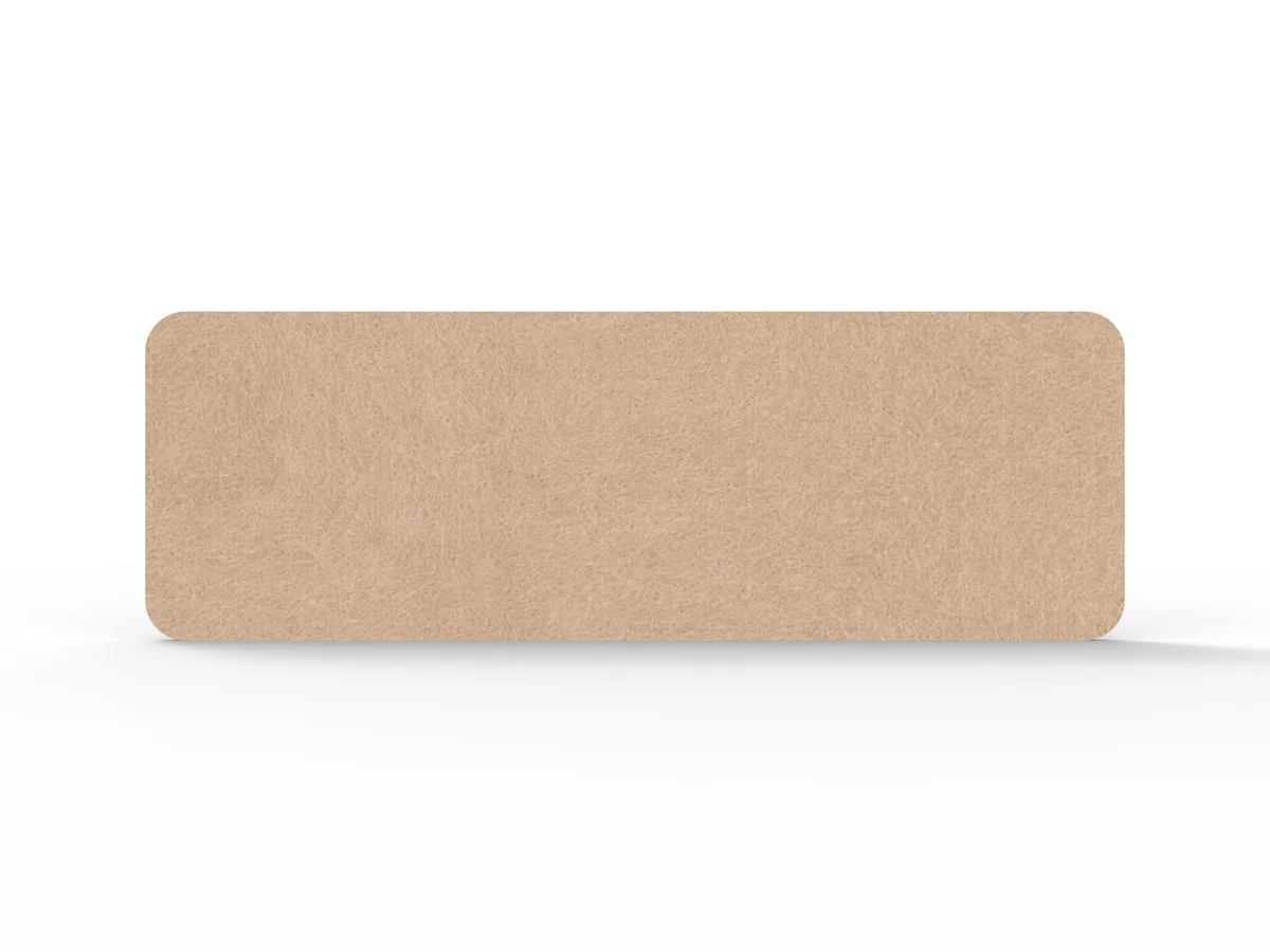 RL Acouline Desk Mounted Screen - 24mm Thick