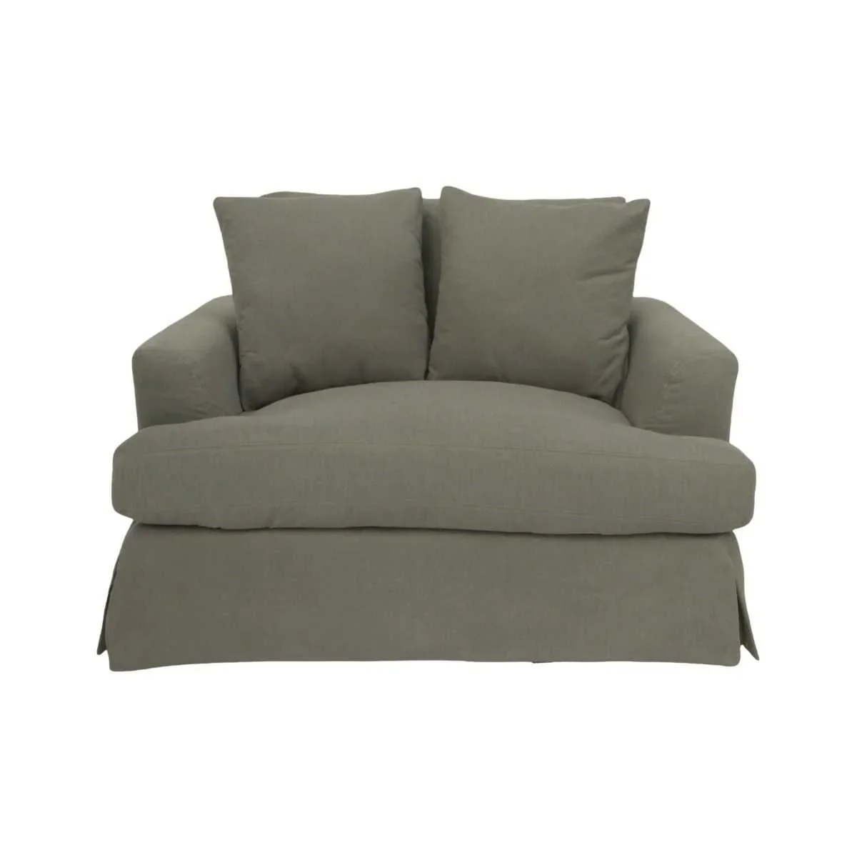 CR Kensington Fabric Upholstered 1.5 Seater Sofa