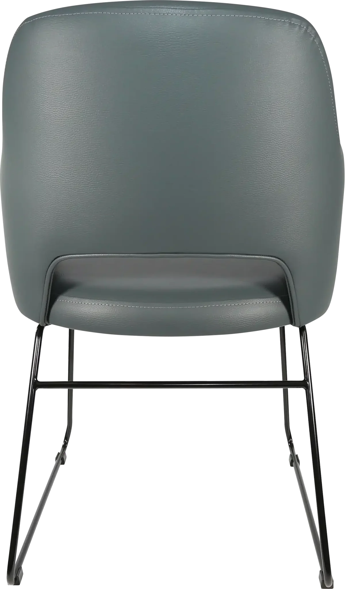 FL Sorbet Vinyl Upholstered Sled Base Hospitality Chair
