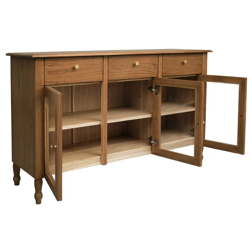 CT Winston Solid Timber 3 Door 3 Drawer Buffet
