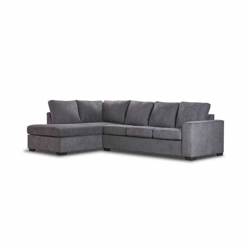 VI Kristie 3 Seater Fabric Sofabed with Chaise