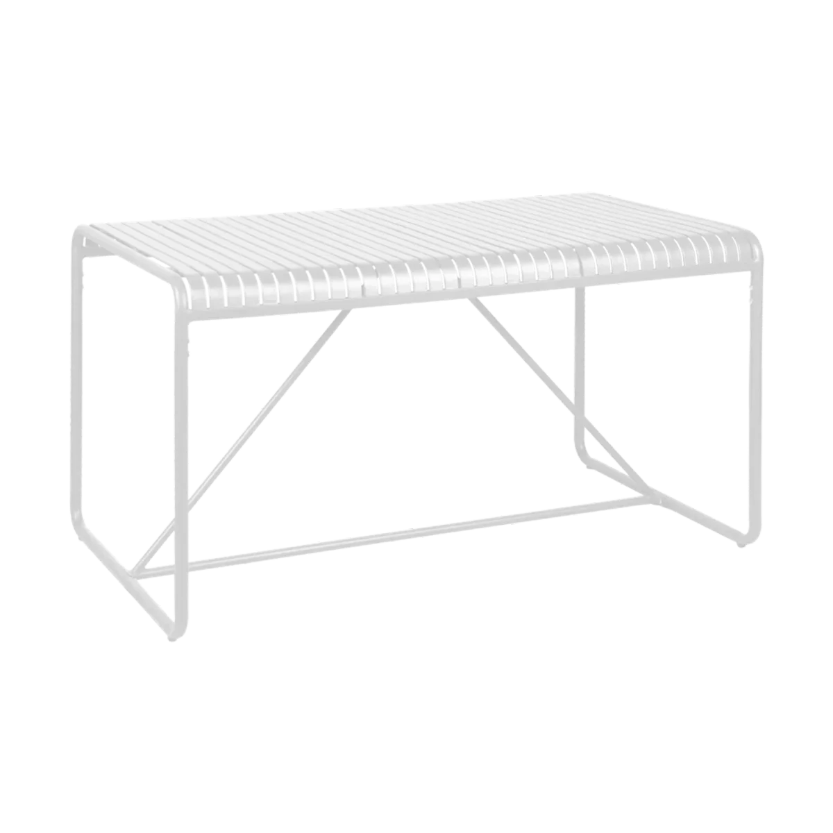 FL Bordeaux Aluminium Hospitality Outdoor Dining Table