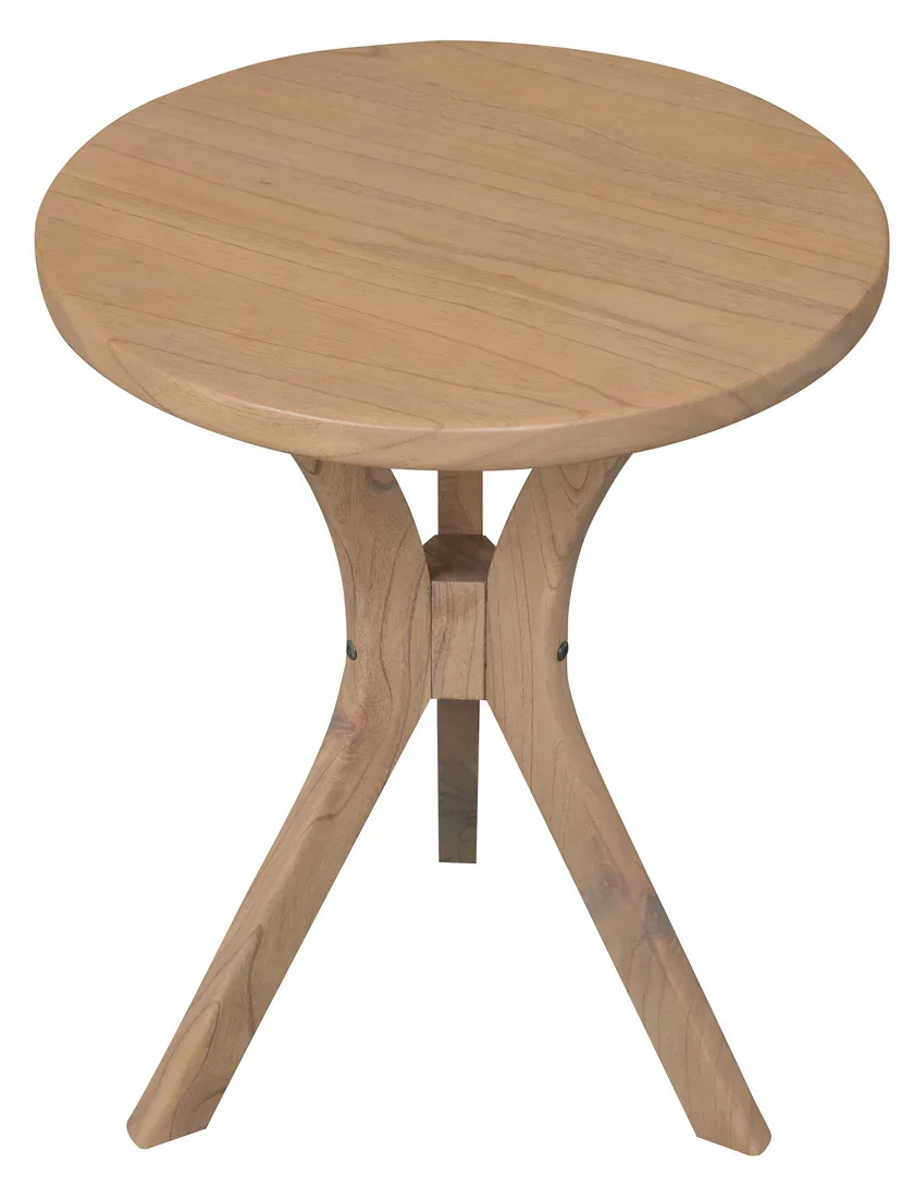 CT Gatsby Solid Timber Round Side Table