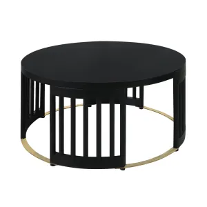 CR Arlo Solid Timber Round Coffee Table thumbnail 3