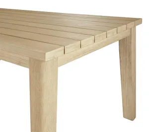 VI Marrakesh Solid Timber Shaded Outdoor Dining Table thumbnail 7