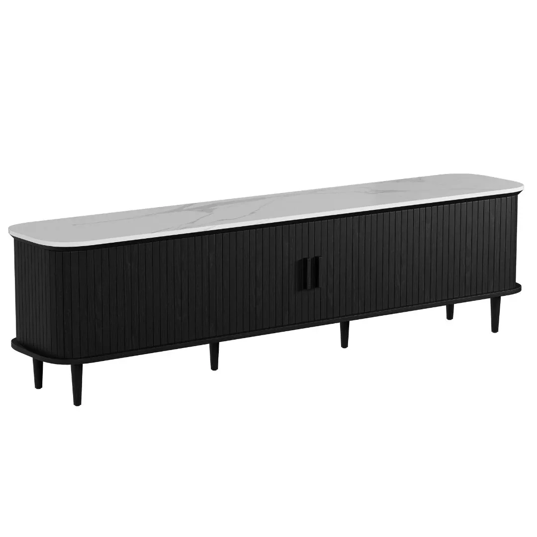 BT Melba 2 Door Marble Top Entertainment Unit