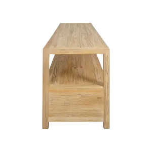 CR Sonoma Solid Timber 3 Drawer 1 Shelf Entertainment Unit thumbnail 3