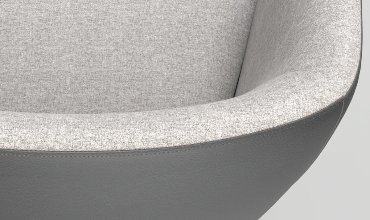 OL Mesa Fabric Upholstered Breakout Armchair