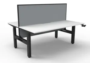 RL Boost Crank 2-User Double Sided Height Adjustable Workstation thumbnail 12