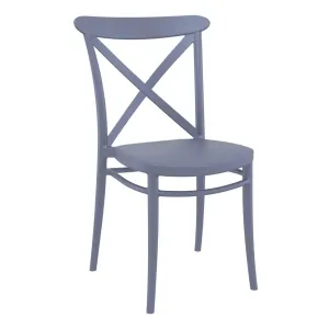 FL Cross Back Hospitality Outdoor Chair thumbnail 3