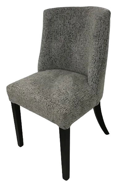 DA Ophelia Fabric Upholstered Timber Leg Dining Chair