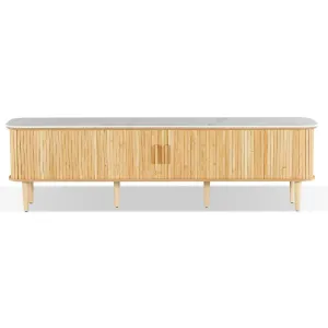 BT Melba 2 Door Marble Top Entertainment Unit thumbnail 1