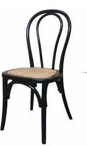 MF Bentwood Rattan Seat Stackable Dining Chair