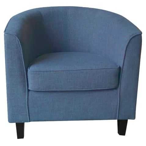 EL Martinez Fabric Upholstered Tub Chair