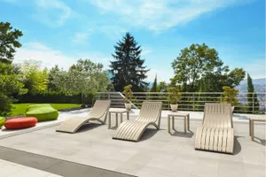 FL Slim Hospitality Stackable Sunlounger thumbnail 6