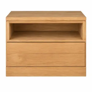 MD Malhouse Solid Timber Lamp Table with 1 Drawer & Niche thumbnail 3
