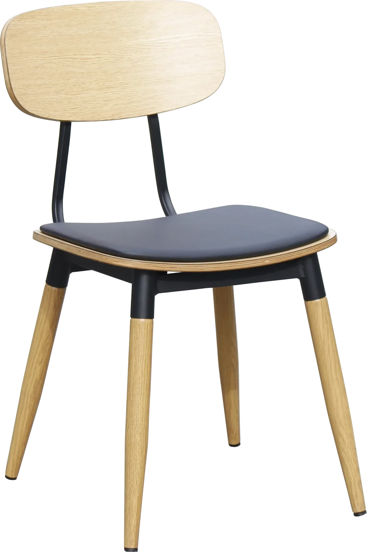 FL Austin Vinyl Seat Steel Legs Hospitality Dining Chair