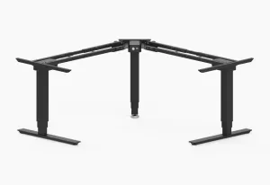 DD Selectric Height Adjustable Corner 301 Workstation Frame thumbnail 1