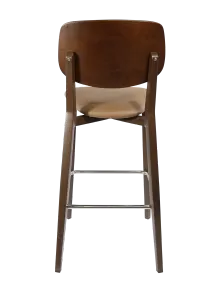 FL Atlanta Upholstered Seat Aluminium Frame Hospitality Barstool - Large thumbnail 4