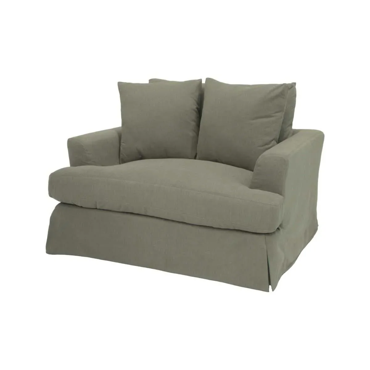 CR Kensington Fabric Upholstered 1.5 Seater Sofa
