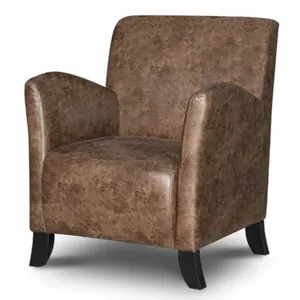BT Theodore Faux Leather Upholstered Armchair thumbnail 2