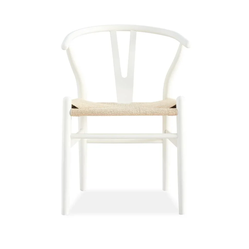 VI Airlie Wood Frame Twine Seat Dining Chair