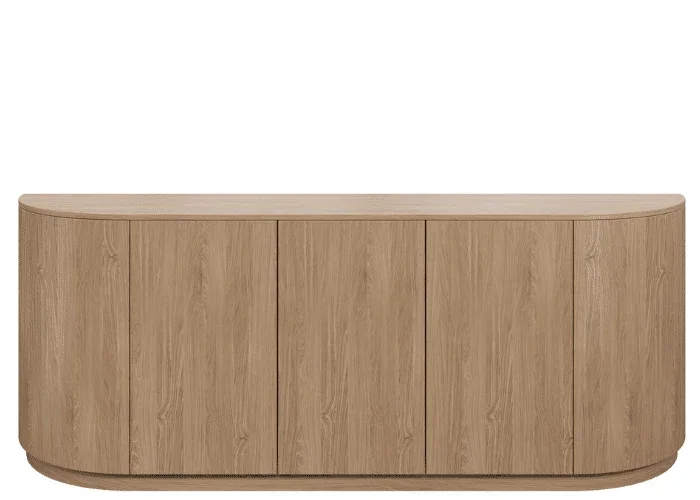 DD Amber 4 Door Credenza