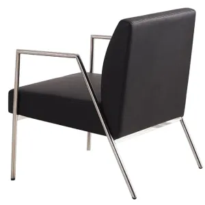 ST Rivet PU Leather Upholstered 1 Seater Lounge thumbnail 3
