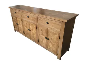 MF Kensington Solid Timber 3 Drawer 6 Door Buffet thumbnail 2