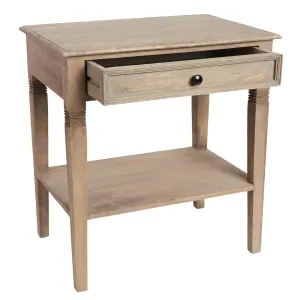 SH Madeline Solid Timber 1 Drawer Bedside Table thumbnail 3