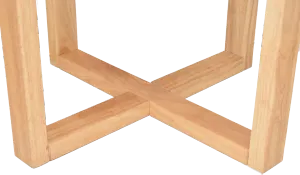 EZ COFFEE TABLE CHUNK 700MM LIGHTOAK thumbnail 6