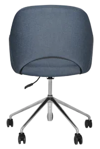 EZ ARM CHAIR ALBURY CASTOR V2 POLISHED ALUM thumbnail 11