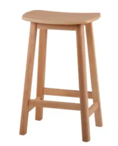 DD Lilipad Solid Timber Counter Stool thumbnail 2