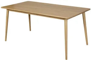 CT Nobu Oak Rectangle Dining Table in Natural Finish thumbnail 1