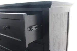 BT Pasadena Bedside Chest-Aged Black & Grey Sonoma thumbnail 8