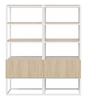 DD Xena Welded Shelving Unit with Drawers